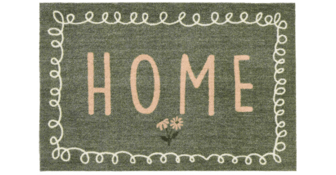 My Mat  Nylon Indoor Pattern My Home in Bloom Runner