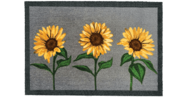 My Mat Nylon Indoor Pattern My Sunflowers Runner