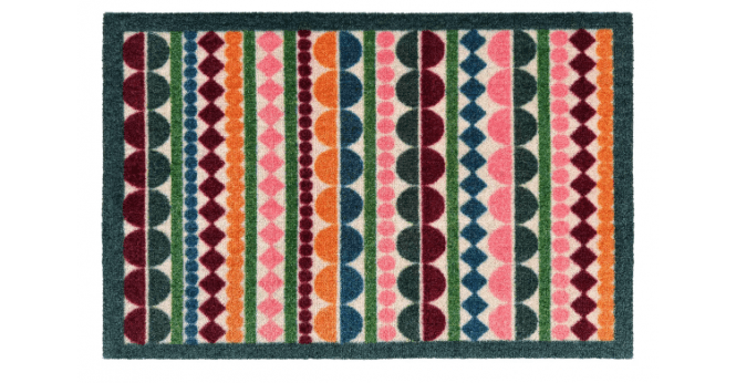 My Mat  Nylon Indoor Printed My Carnival Stripe