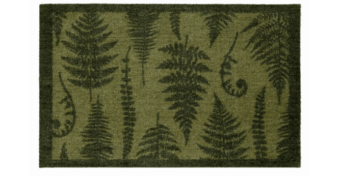 My Mat  Nylon Indoor Printed My Green Fern