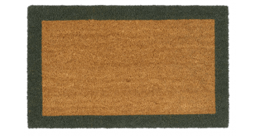 My Mat Printed Coir Border Green