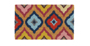 My Mat Printed Coir Bright Ikat