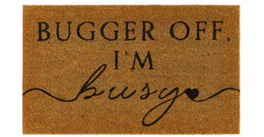 My Mat Printed Coir I’m Busy Doormat
