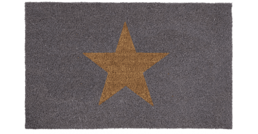 My Mat Printed Coir Inverse Star