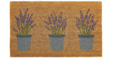 My Mat Printed Coir Lavender