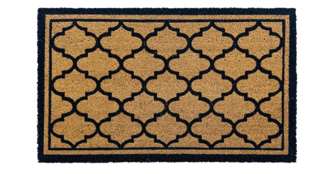 My Mat  Printed Coir Moroccan Tile