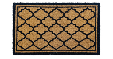 My Mat Printed Coir Moroccan Tile