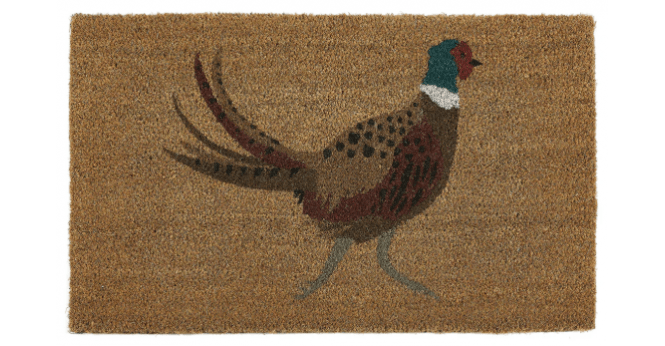 My Mat  Printed Coir Pheasant