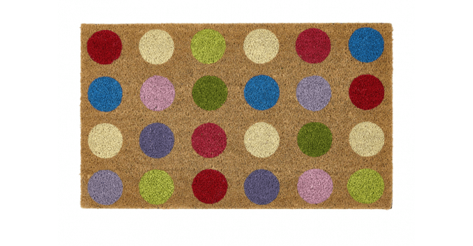 My Mat  Printed Coir Spots