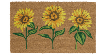My Mat Printed Coir Sunflowers