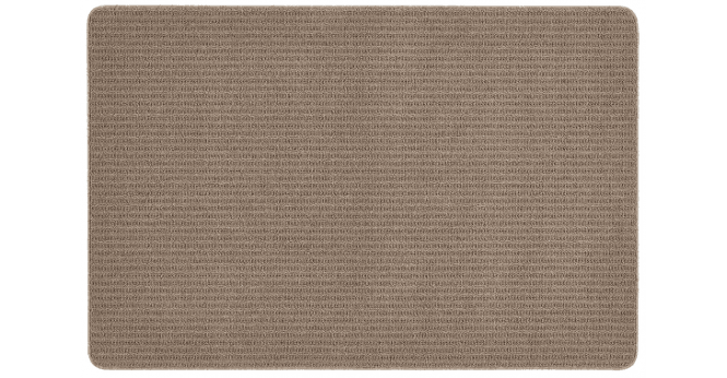 My Mat  Sculptured Washable Waffle Texture Mink