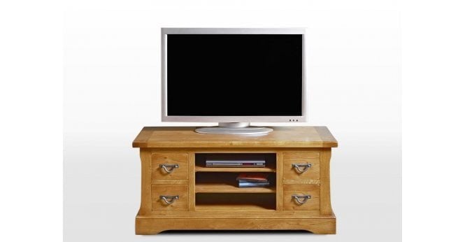 Old Charm Chatsworth 4 Drawer TV Cabinet 2966