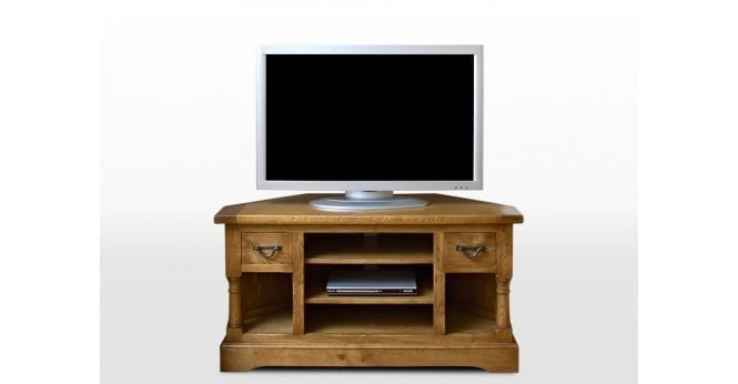 Old Charm Chatsworth Corner TV Cabinet 2884