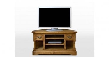 Old Charm Chatsworth Corner TV Cabinet 2884