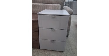CLEARANCE - Erimo 3  Drawer Bedside