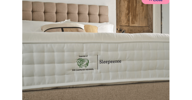 Sleepeezee  Wool Luxe 2800 Mattress