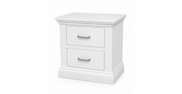 CLEARANCE - Coelo 2 Drawer Beside Fully Painted