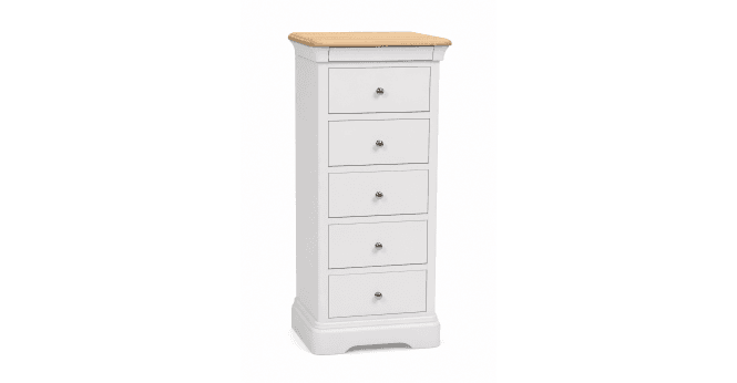 TCH CLEARANCE - Cromwell 5 Drawer Narrow Chest