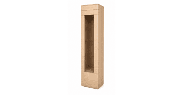 CLEARANCE - Leone Display Storage with Glass Door LHF