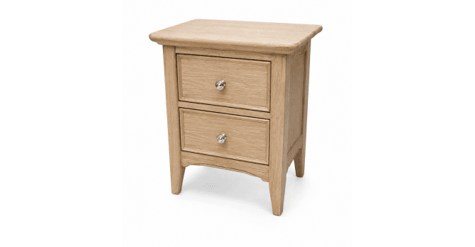 TCH CLEARANCE - New England Bedside Chest 2 Drawers