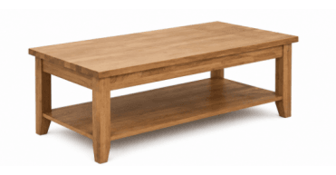 CLEARANCE - Windsor Coffee Table with Shelf