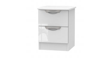 Camden 2 Drawer Bedside Cabinet