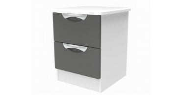 Camden 2 Drawer Bedside Cabinet