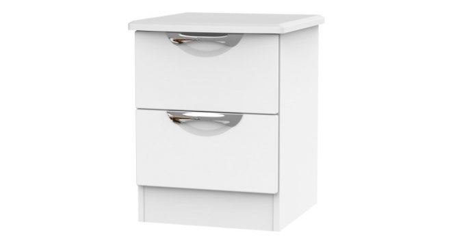 Welcome Camden 2 Drawer Bedside Cabinet
