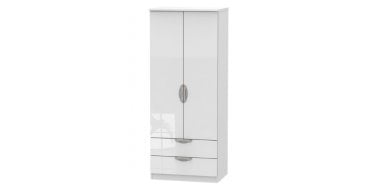 Camden 2ft6in 2 Drawer Wardrobe