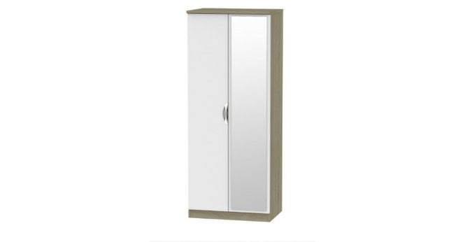 Welcome Camden 2ft6in Mirror Wardrobe