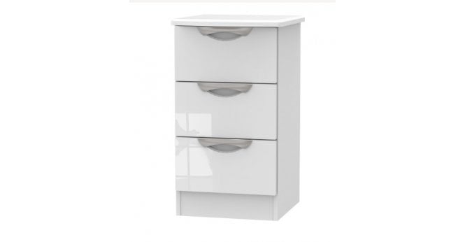 Welcome Camden 3 Drawer Bedside Cabinet