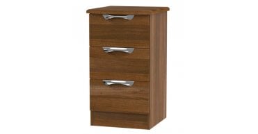 Camden 3 Drawer Bedside Cabinet