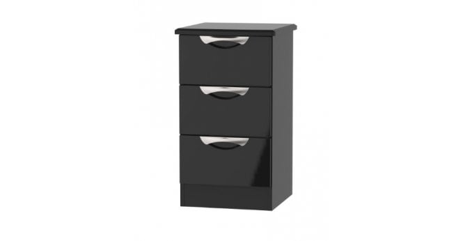 Welcome Camden 3 Drawer Bedside Cabinet