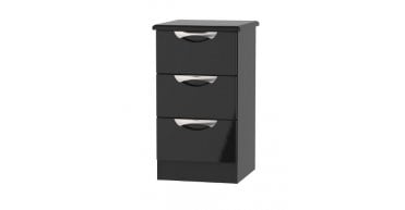 Camden 3 Drawer Bedside Cabinet