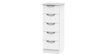 Camden 5 Drawer Bedside Cabinet