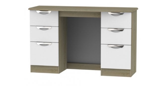 Welcome Camden Double Pedestal Dressing Table