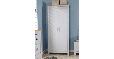 Camden Tall 2ft6in 2 Drawer Wardrobe