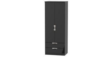 Camden Tall 2ft6in 2 Drawer Wardrobe