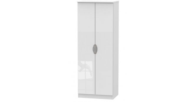 Welcome Camden Tall 2ft6in Double Hanging Wardrobe