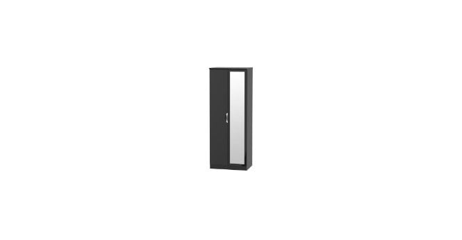 Welcome Camden Tall 2ft6in Mirror Wardrobe