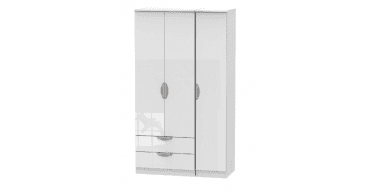 Camden Tall Triple 2 Drawer Wardrobe