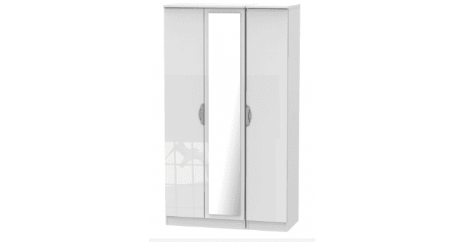Welcome Camden Tall Triple Mirror Wardrobe