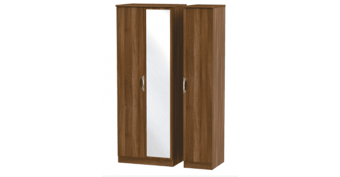 Welcome Camden Tall Triple Mirror Wardrobe