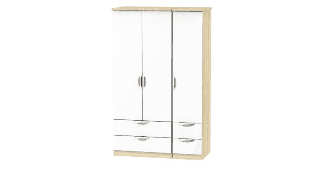 Welcome Camden Triple 2 Drawer + Drawer Wardrobe