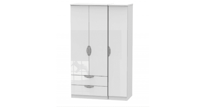 Welcome Camden Triple 2 Drawer Wardrobe