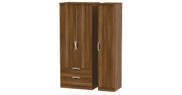 Camden Triple 2 Drawer Wardrobe