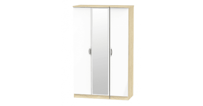 Welcome Camden Triple Mirror Wardrobe