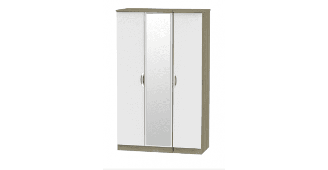 Welcome Camden Triple Mirror Wardrobe