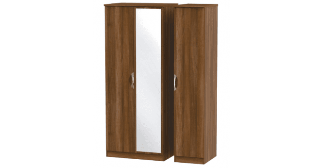Welcome Camden Triple Mirror Wardrobe
