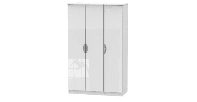 Welcome Camden Triple Plain Wardrobe